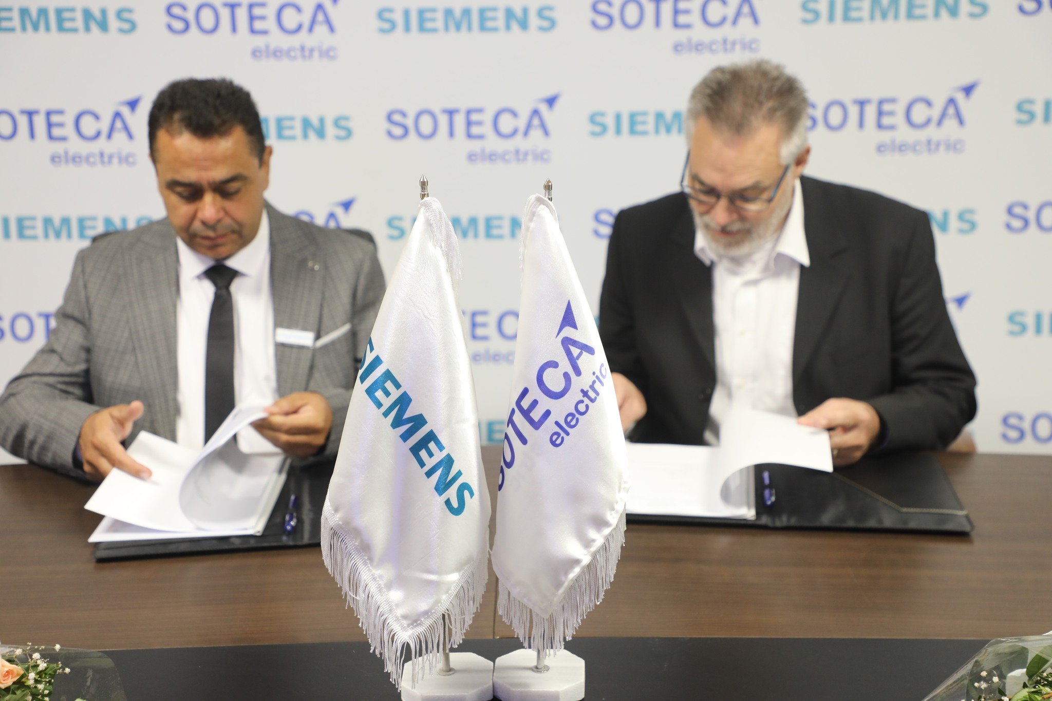 Partnership between SOTECA Electric and Siemens