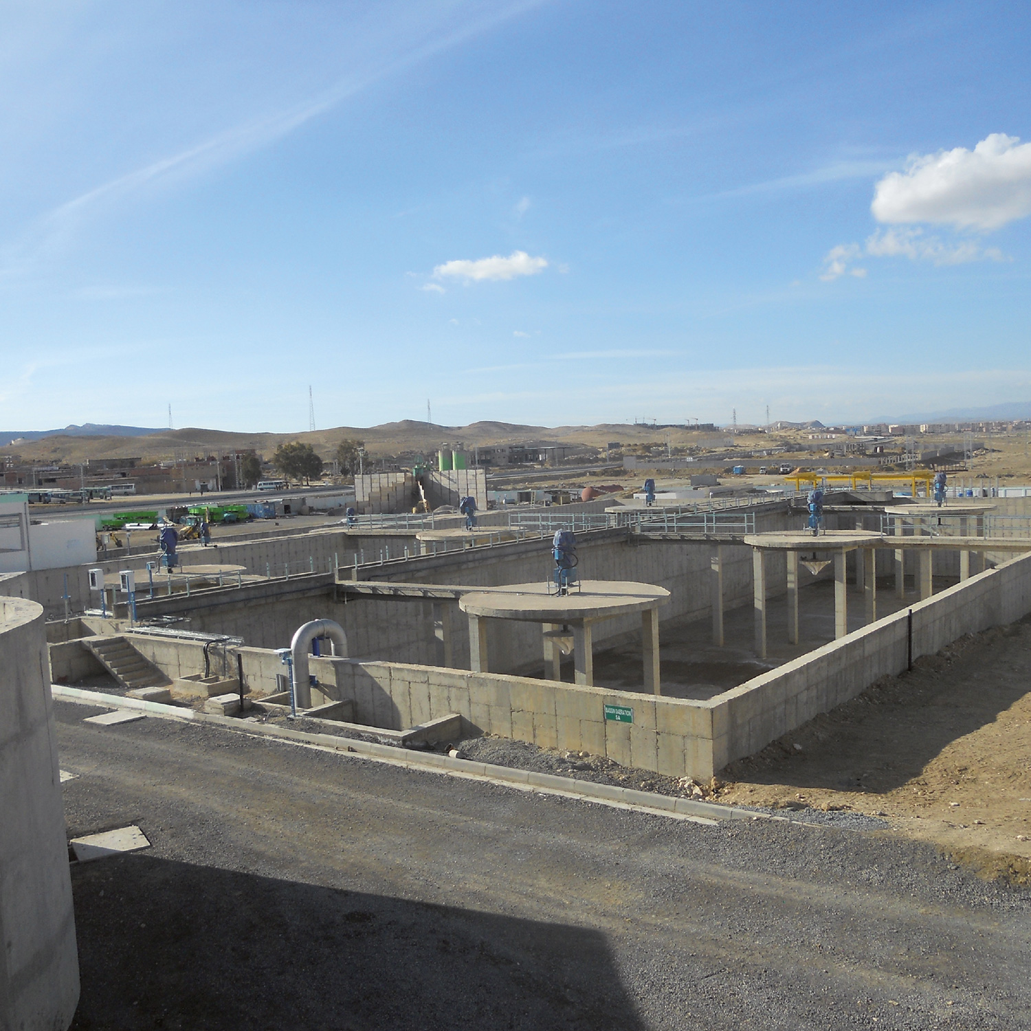 Water treatment station (Sidi Aissa – Algeria)