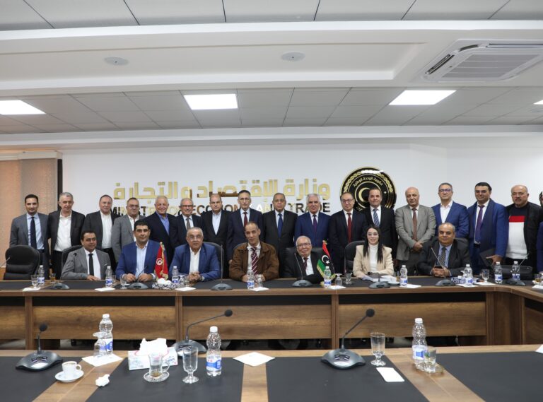 Visite au Ministère Libyen de l’Economie et du Commerce