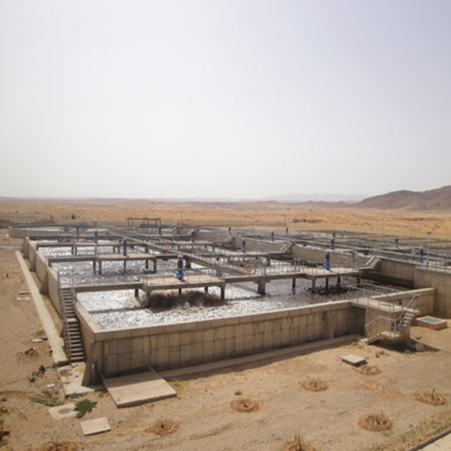 Water treatment station (Boussaada – Algeria)