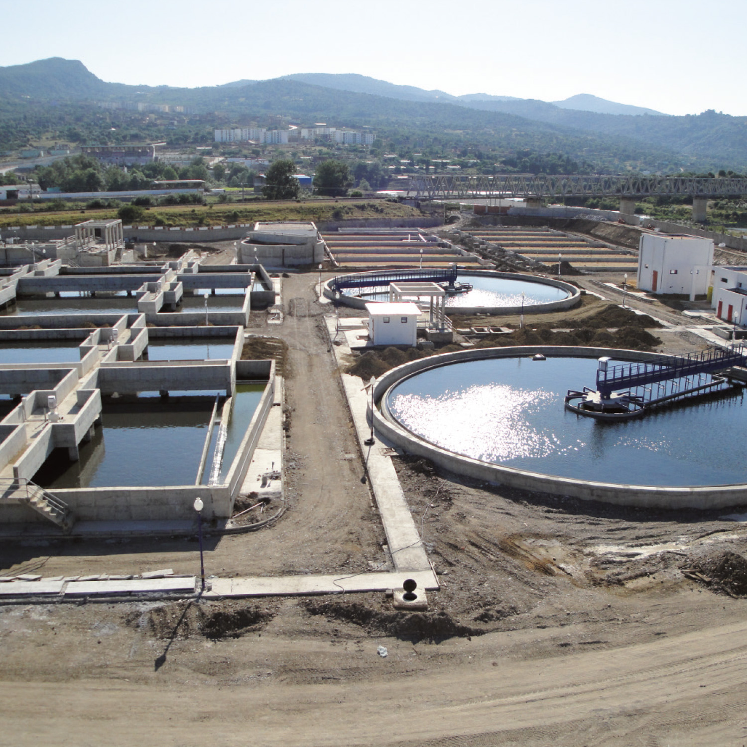 Water treatment station (El Milia – Algeria)