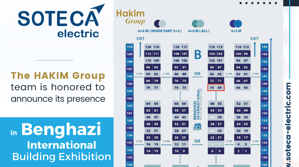 SOTECA participation at the Benghazi International Exhibition for Construction and Real Estate Investment